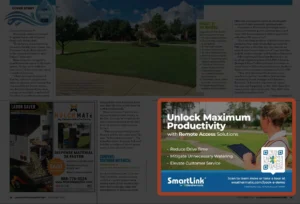 Half page horizontal ad example