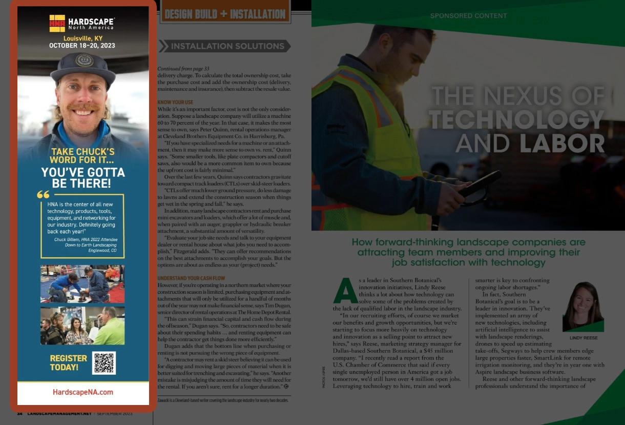 Half page vertical ad example